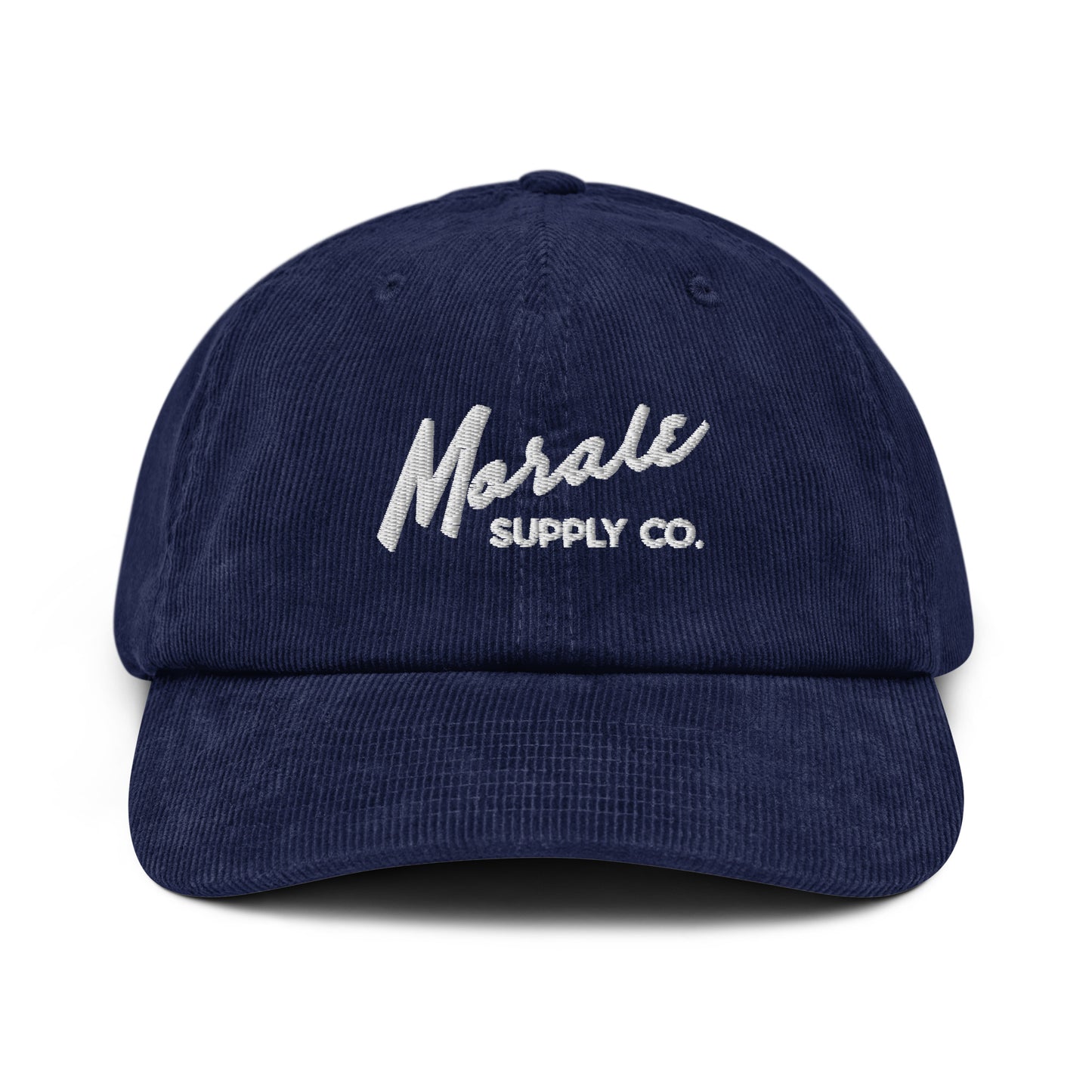 Morale Script Logo Corduroy hat