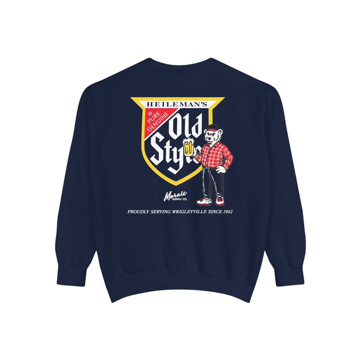 Old Style x Morale Supply Co. Comfort Colors Sweatshirt