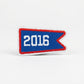 2016 Pennant Flag Patch Dad Hat