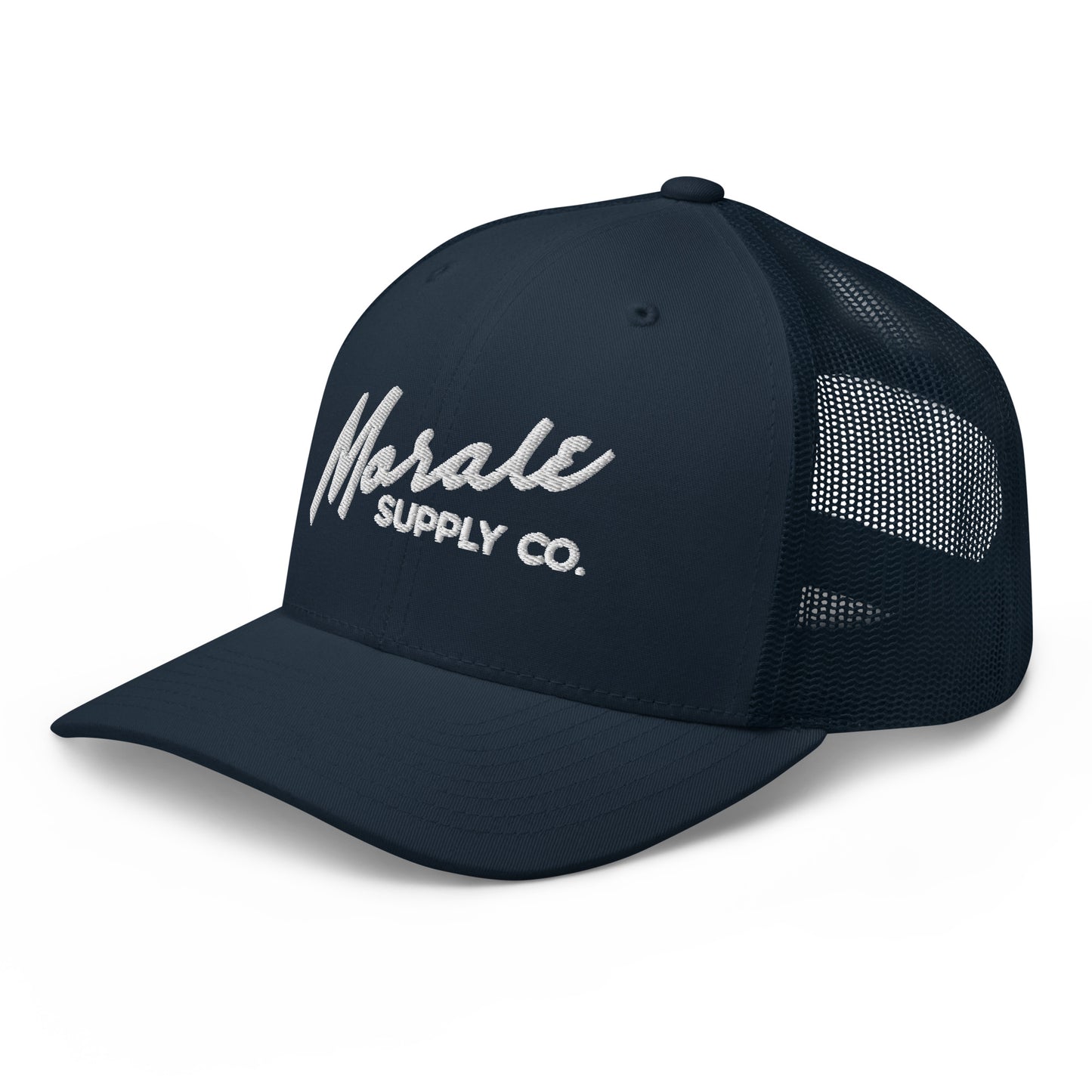 Morale Supply Co. Script Trucker Cap