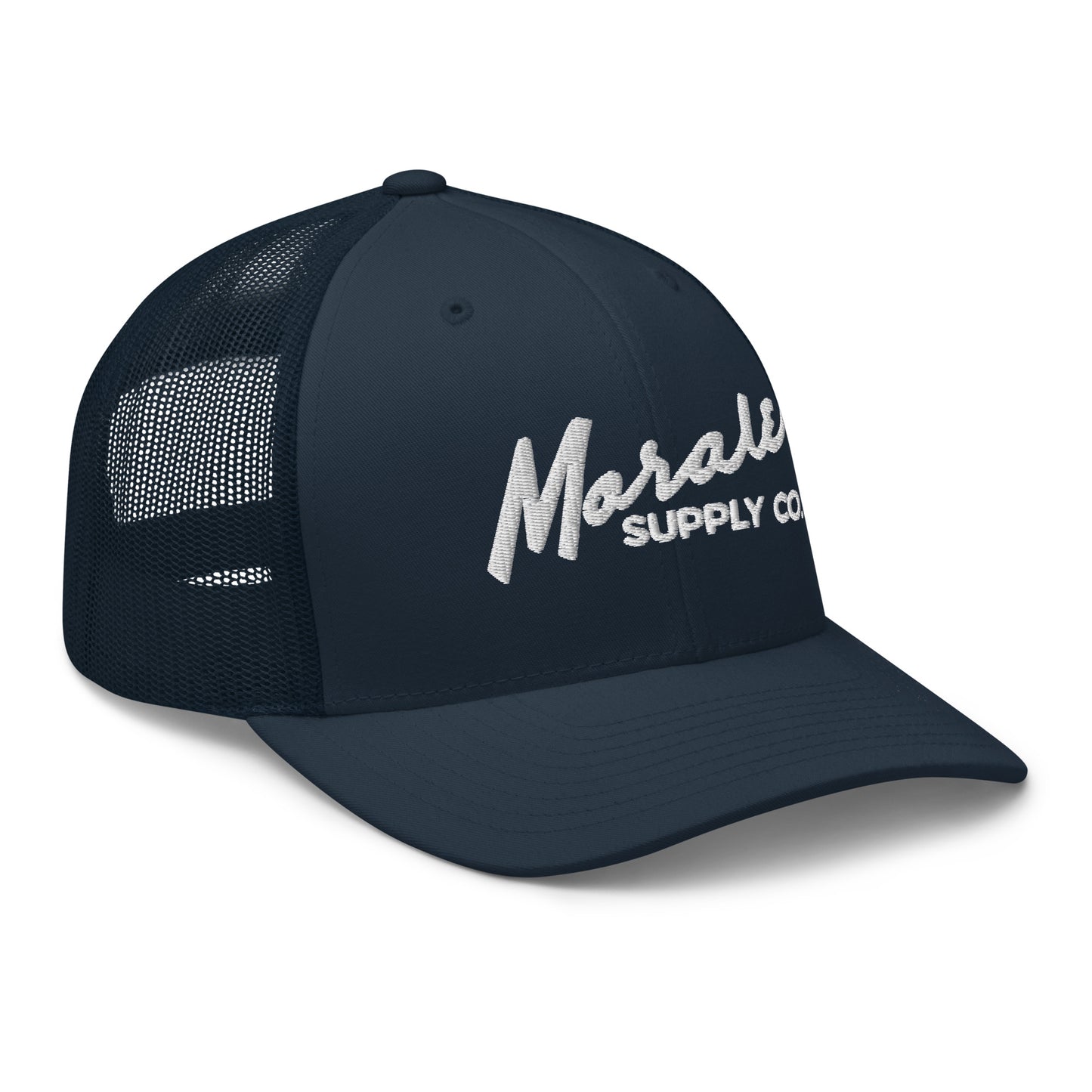 Morale Supply Co. Script Trucker Cap