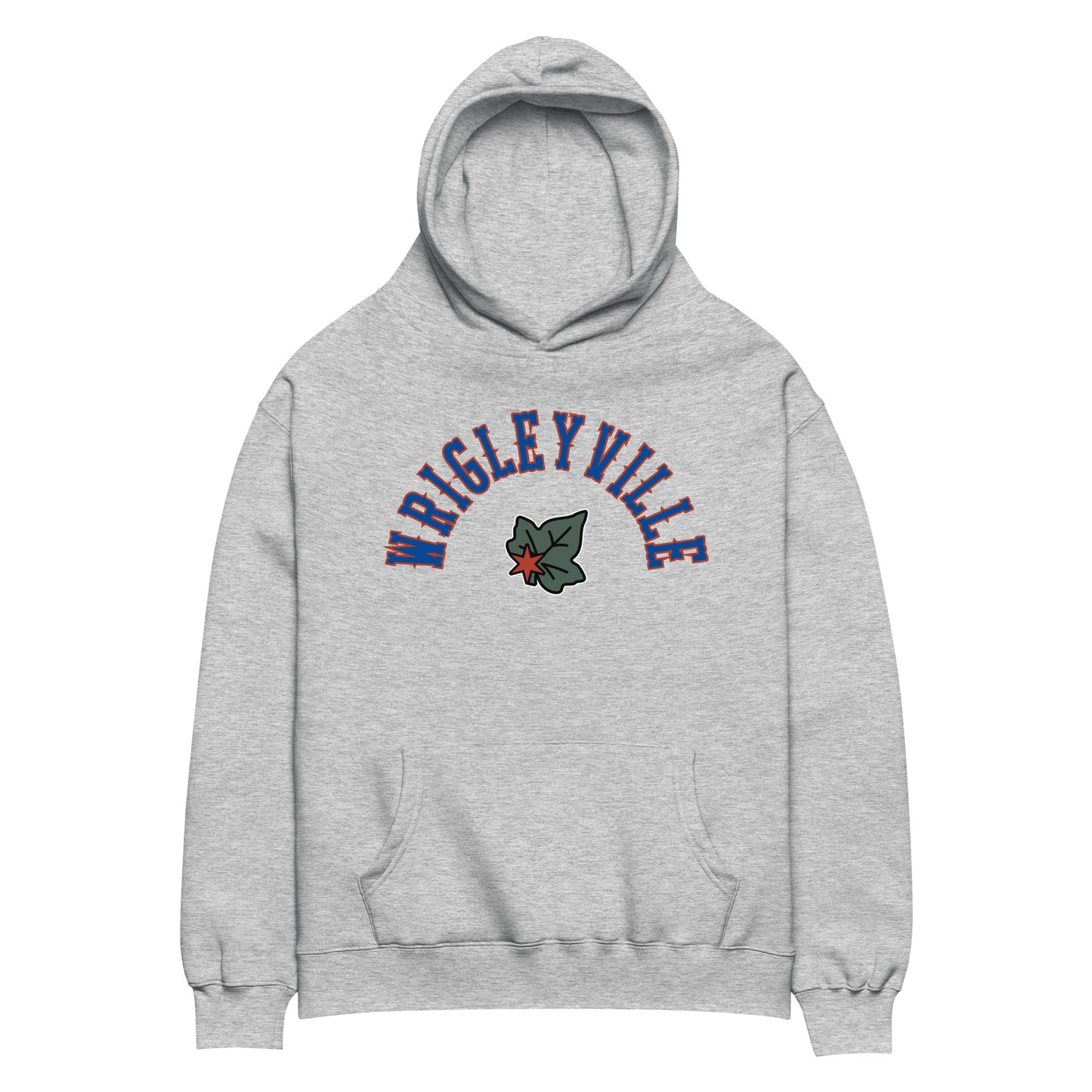 Wrigleyville Ivy Chicago Star Unisex Oversized Hoodie